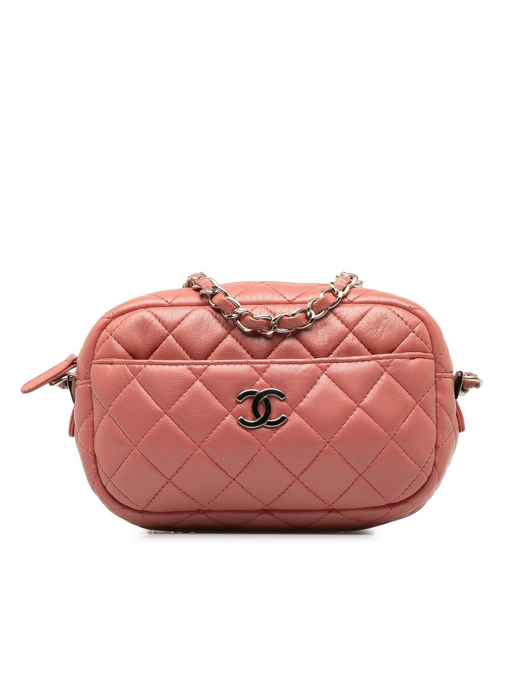 Chanel Camera Case Bag Quilted Lambskin #275164C17B